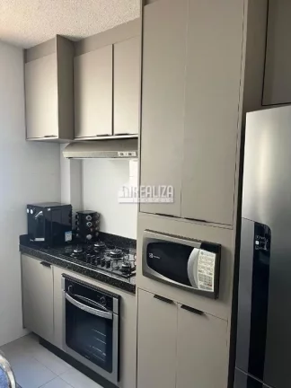 Imagem Apartamento de 2 dormitórios com móveis planejados no Condomínio Parque Austral, bairro Loteamento Reserva Ushuaia - Uberaba