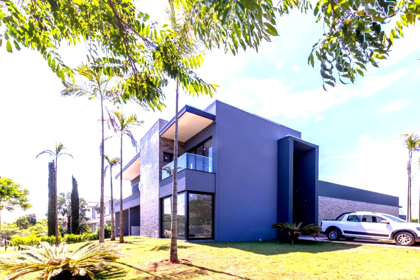 Foto do imóvel Casa de Luxo à Venda Condomínio Lago Azul Golfe Clube 4 Suítes, Cinema, Academia Prox Shopping Iguatemi (Aceita Permuta e Parcelamento) em Araçoiaba da Serra, ARAÇOIABA DA SERRA - SP