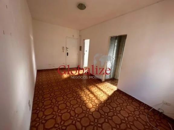 Imagem Apartamento à venda com 48m², 1 quarto, 1 quadra da praia, vaga de garagem por R$375.000,00 na Pompéia em Santos