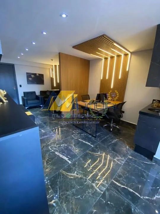 Imagem Salas comerciais prontas em localização estratégica de Santo André.