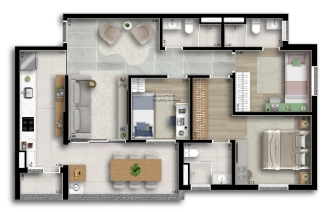 Imagem APARTAMENTO RESIDENCIAL em Indaiatuba - SP, Cidade Jardim