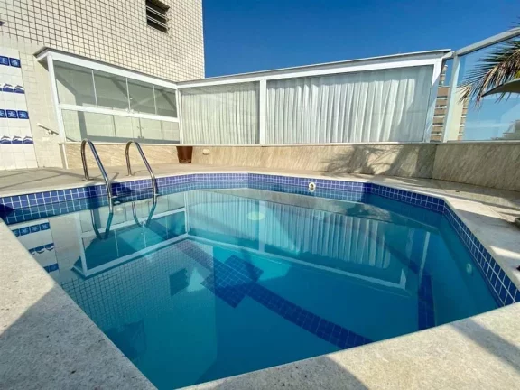 Imagem Cobertura à venda, 315 m² por R$ 3.000.000,00 - Canto do Forte - Praia Grande/SP