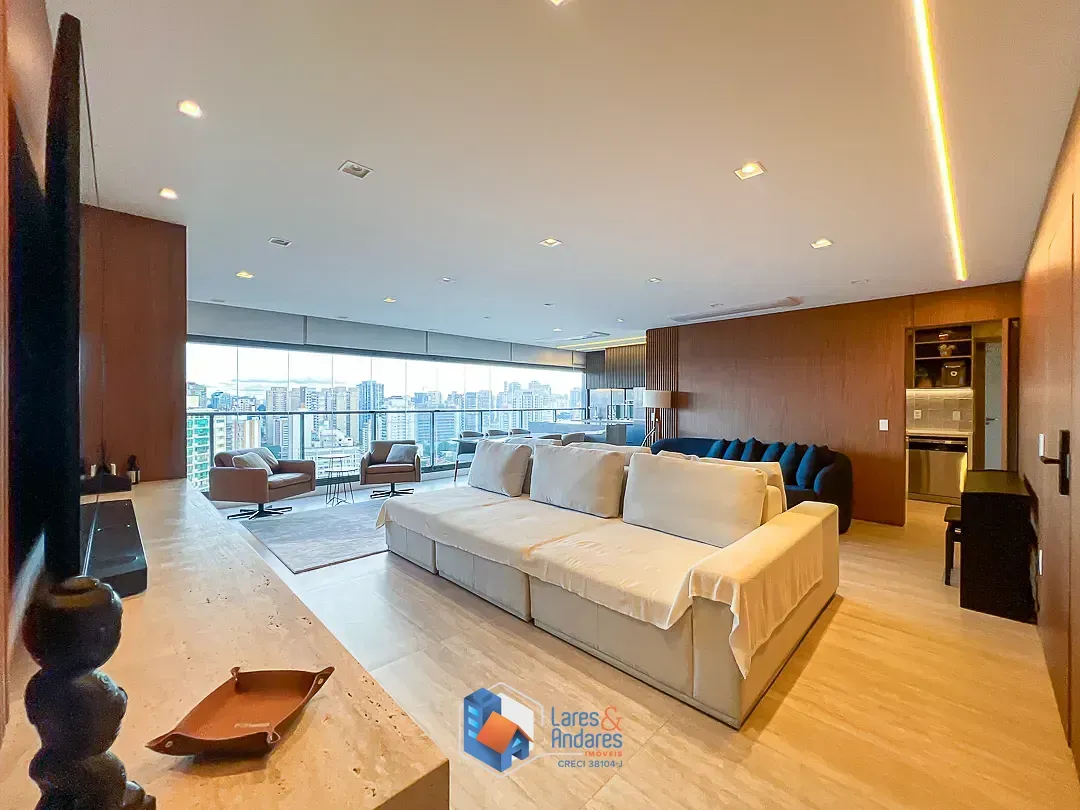 Imagem Apartamento para venda em Campo Belo com 3 quartos, sendo 3 suítes, 143m²