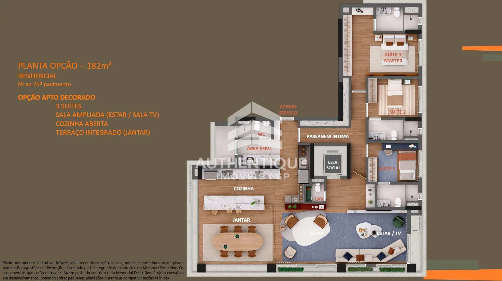 Imagem LIZZ JARDINS - Apartamento à venda no bairro Jardim Paulista - São Paulo/SP, Zona Sul