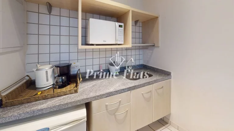 Imagem Flat disponível para venda no Quality Suites Alphaville, com 39m², 1 dormitório e 1 vaga