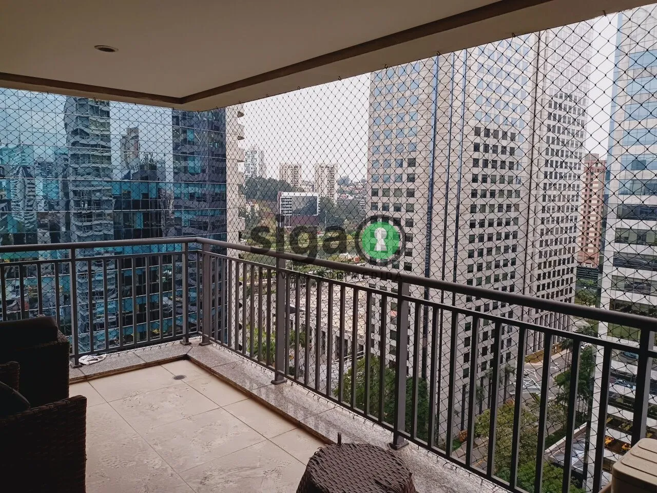 Imagem Apartamento Mobiliado com 1 quarto, 2 banheiros e 1 vaga para alugar no Brooklin