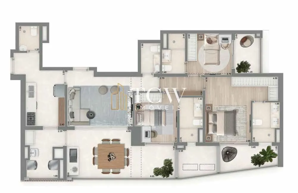 Imagem Apartamento à venda no bairro Vila Mariana - São Paulo/SP, Zona Sul