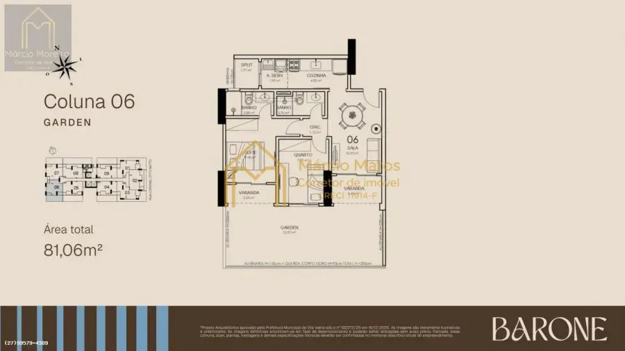 Imagem APARTAMENTO PARA VENDA EM VILA VELHA, JOCKEY DE ITAPARICA, 2 DORMITÓRIOS, 1 SUÍTE, 2 BANHEIROS, 1 VAGA