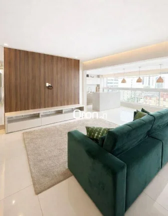 Imagem Apartamento mobiliado com 3 dormitórios à venda, 168 m² por R$ 1.600.000 - Setor Oeste - Goiânia/GO