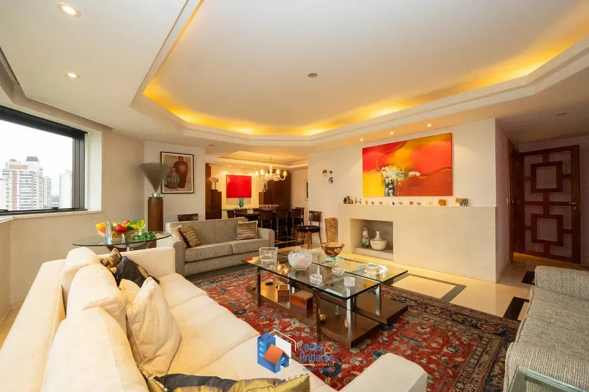 Foto do imóvel Apartamento para venda em Campo Belo com 3 quartos, sendo 3 suítes, 277m² em Rua Edson