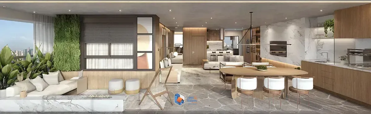 Imagem Apartamento para venda em Campo com 3 quartos, sendo 3 suítes, 154m²