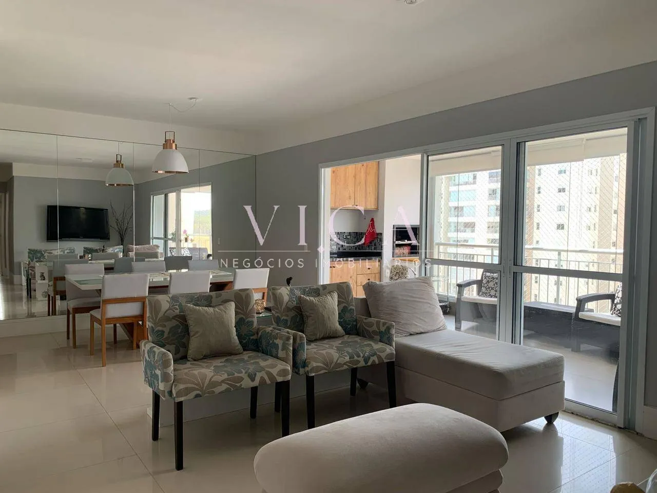 Foto do imóvel Alphaville|Ghaia 132m² 4 dorms,1 suíte, gourmet, 2 vagas|aluguel R$ 9.000