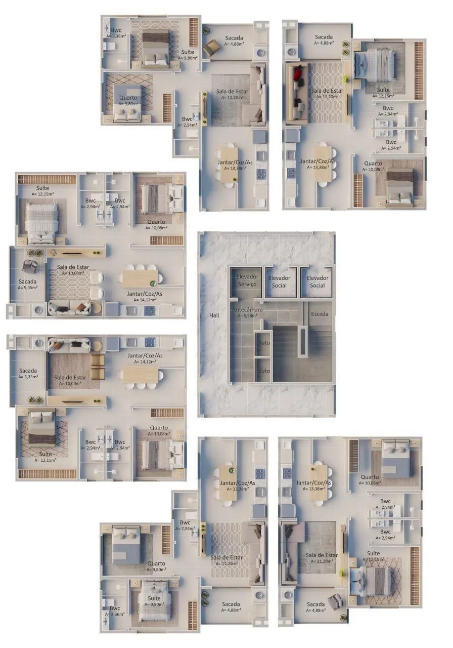 Imagem Apartamento à venda com 65.41m2 por R$ 645.000,00