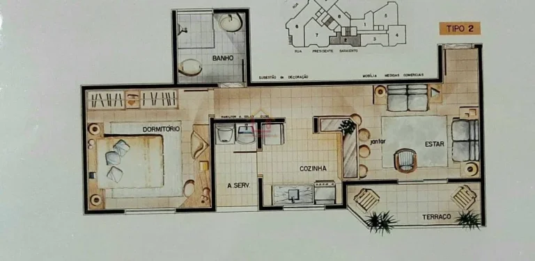 Imagem apartamento a venda - Tupi
