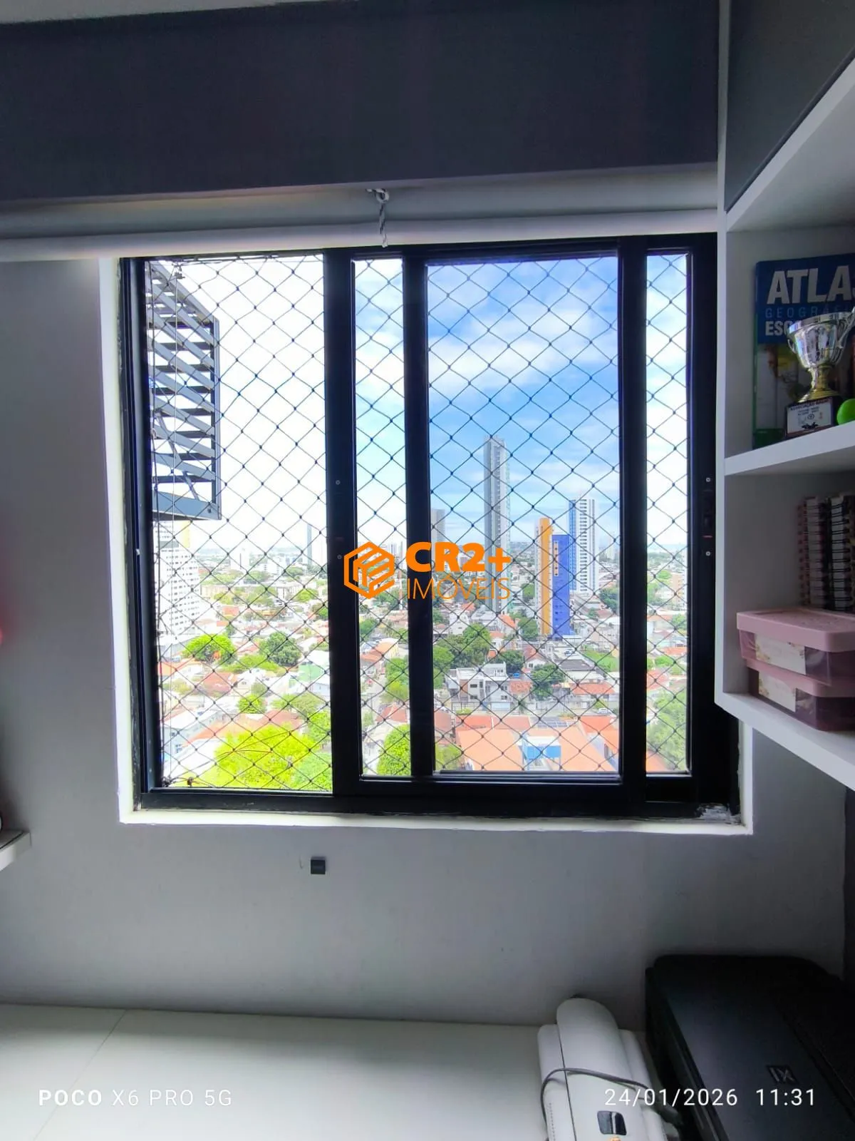 Imagem Vendo apartamento 63m2, 2 quarto 1 suíte, andar alto Reformado