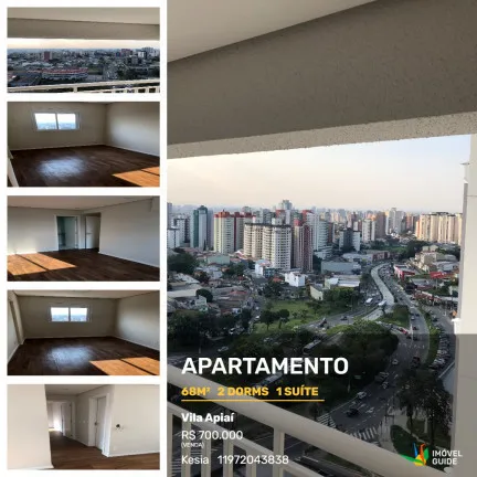 Foto do imóvel Apartamento com 2 Quartos à Venda, 68 m² em Vila Apiaí - Santo André
