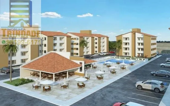 Imagem Apartamento com 2 Quartos à Venda, 55 m² em Turu - São Luís