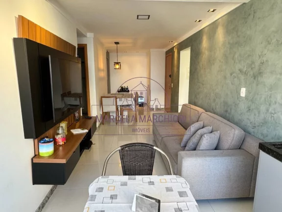 Imagem Apartamento 2 quartos, suíte, sol da manhã, montado e decorado, vista mar