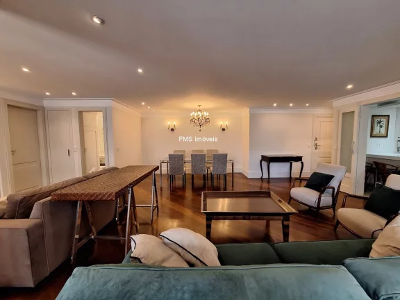 Imagem Apartamento para locação em Moema, com 4 suítes, 1 sala, 4 banheiros, 2 vagas, 147m²!