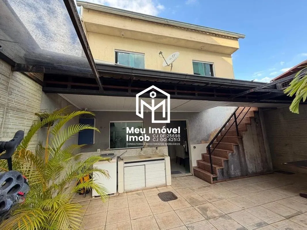 Imagem Casa Sobrado 3 Quartos 1 Suíte 3 Vagas 140m² Samambaia Norte