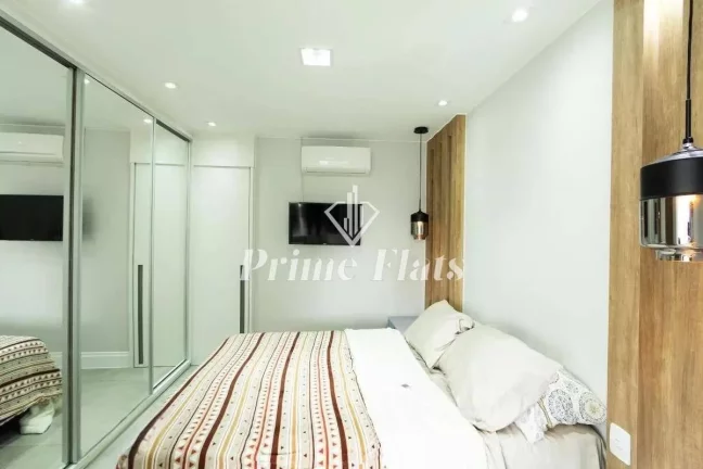Imagem Flat disponível para venda no Condomínio Horizonte Juscelino Kubitschek com 57m², 1 dormitório e 1 vaga
