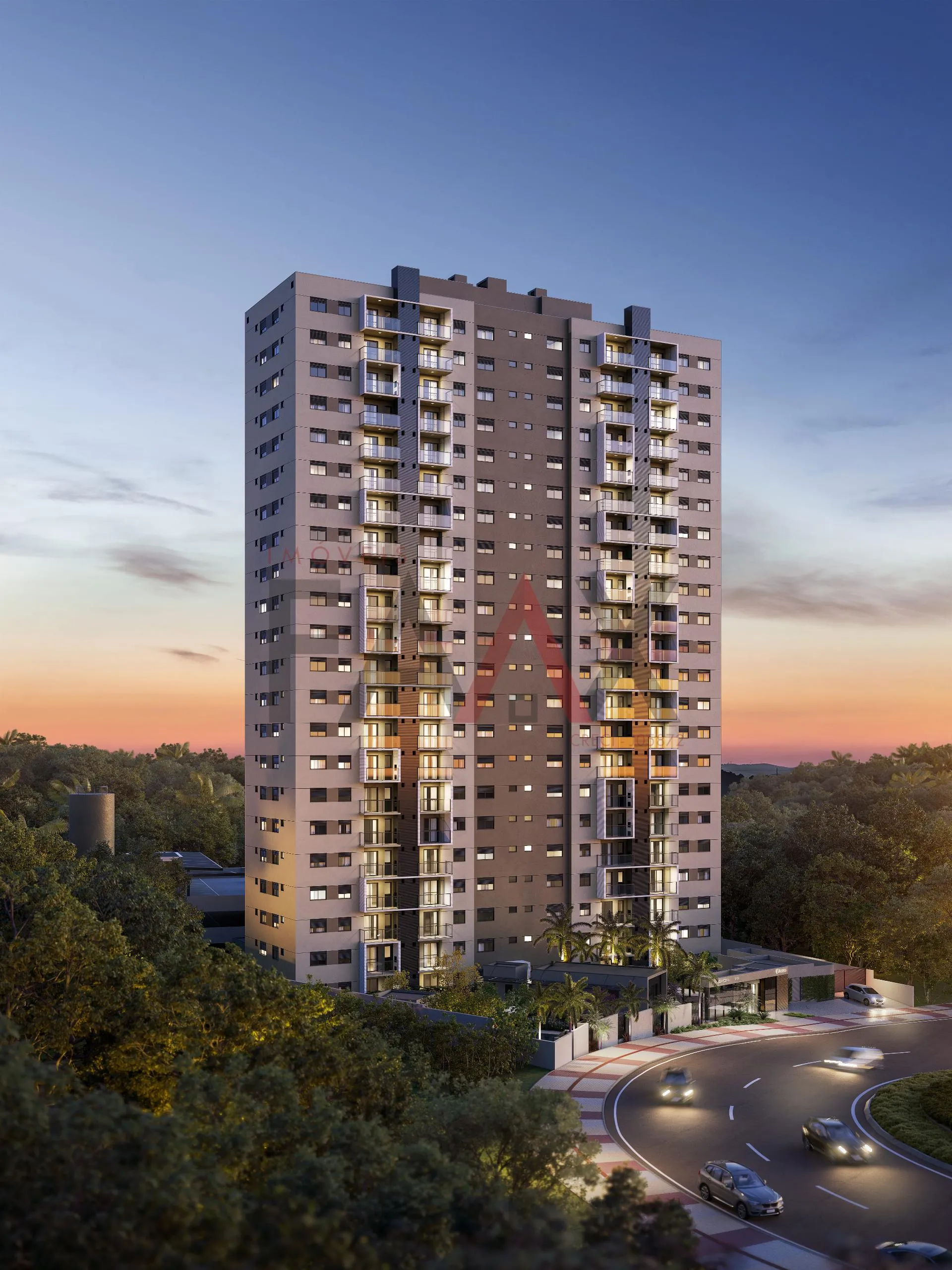 Imagem Residencial VisiOn com 2 e 3 quartos na cidade dos lagos em Guarapuava - PR