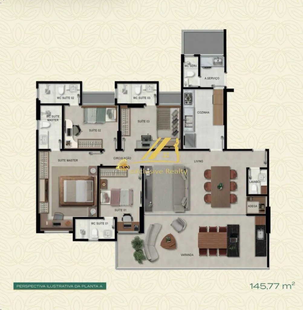 Imagem Apartamento RESIDENCIAL em Salvador - Bahia, Caminho das Árvores