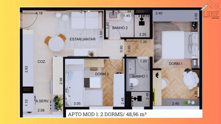 Imagem APTO 02 QUARTOS com ou sem Suite - Vila das Flores