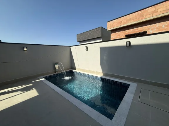 Imagem Casa Automatizada com 3 Suítes e Piscina - Nova Jaguari