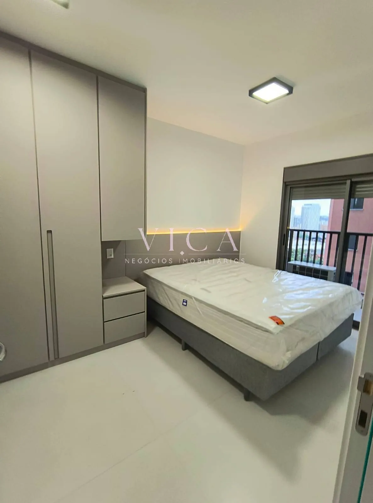 Imagem Apartamento mobiliado com 1 suíte 52m², por R$ 6.480,00/mês - Alphaville/SP