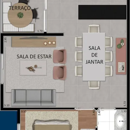 Imagem Apartamento com 2 Quartos à Venda, 43 m² em Vila Gustavo - São Paulo