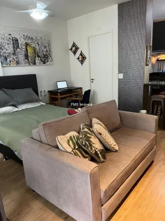 Imagem Apartamento à venda no Centro de São Paulo-SP com 1 quarto, 1 sala, 1 banheiro e vaga de garagem!