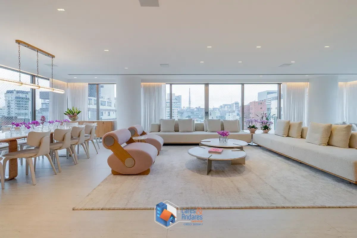 Imagem Apartamento para venda em Pinheiros com 4 quartos, sendo 4 suítes, 340m²