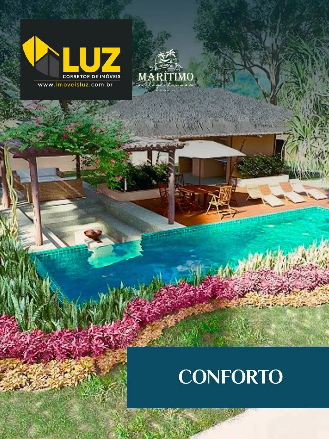 Imagem MARÍTIMO VILLAGE DUNNAS -Onde a exclusividade em Flecheiras