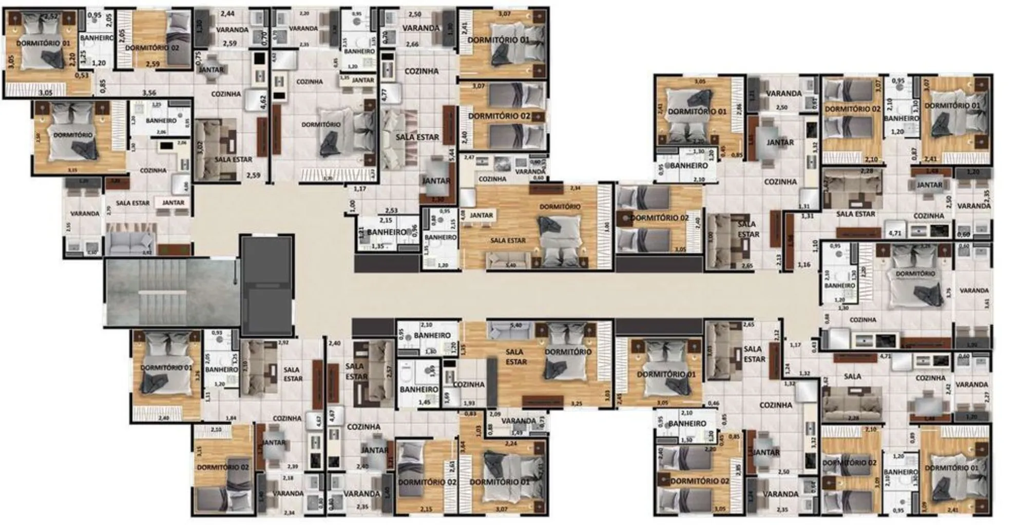 Imagem APARTAMENTO RESIDENCIAL em São Paulo - SP, Vila Parque Jabaquara