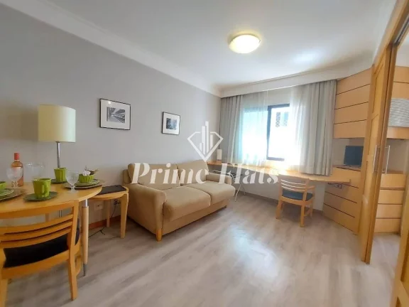 Imagem Flat disponível para locação no Green Place Ibirapuera, com 35m², 1 dormitório e 1 vaga