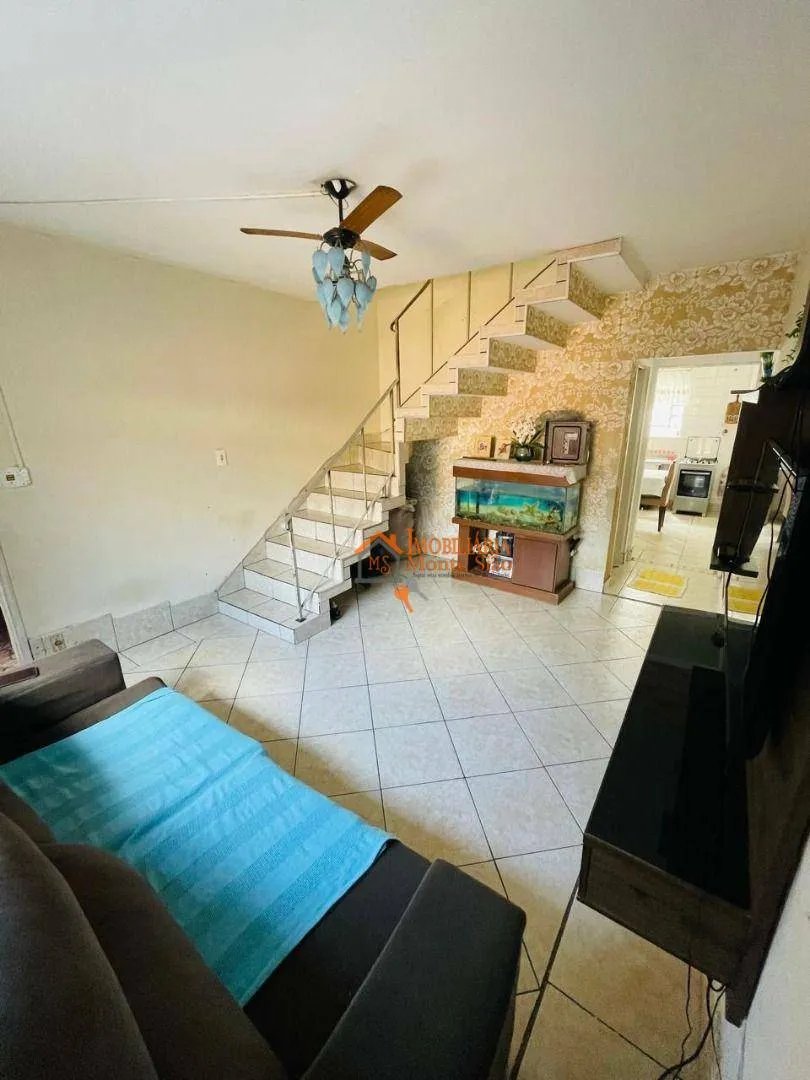 Imagem Sobrado com 3 dormitórios à venda, 160 m² por R$ 468.000,00 - Jardim Vila Galvão - Guarulhos/SP