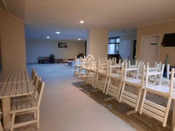 Imagem Apartamento residencial para locação, Praia do Tombo, Guarujá.