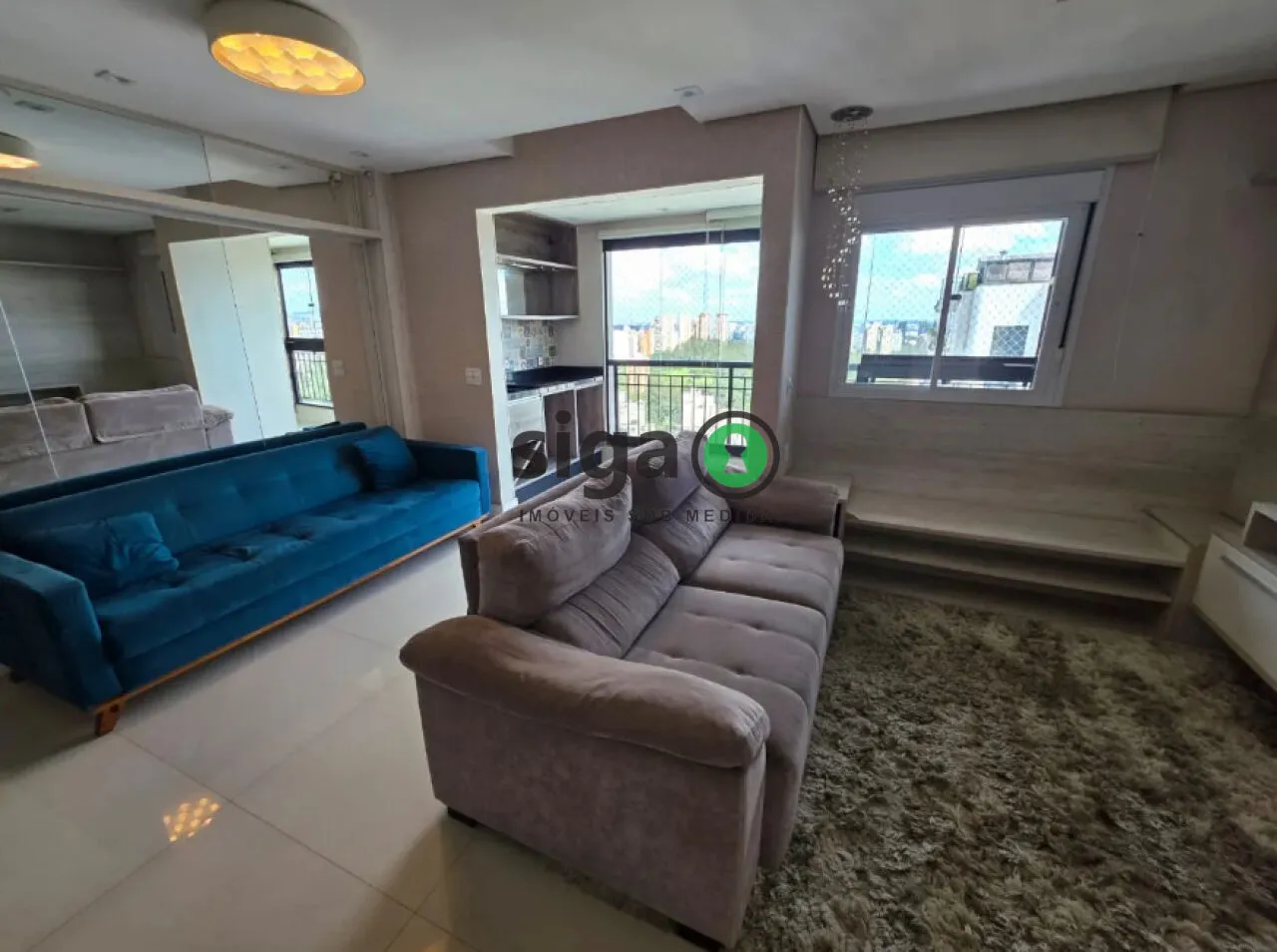 Foto do imóvel Apartamento mobiliado de 70m² na Vila Andrade