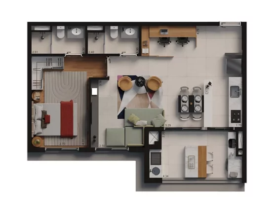 Imagem ABOUT VILA MARIANA - SETIN - Apto de 72m², completo em infraestrutura e com ótima mobilidade!