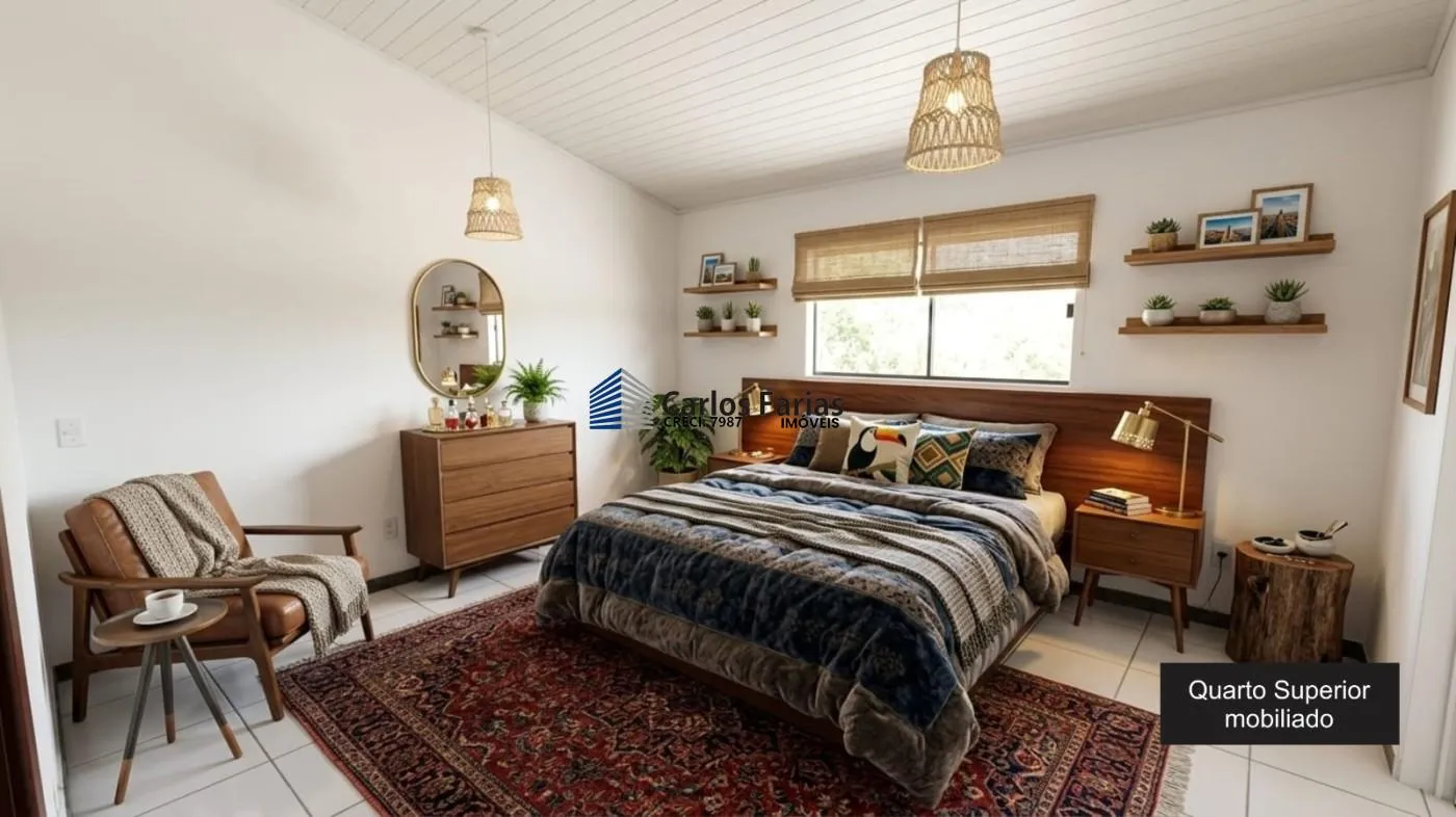 Imagem Casa em Condomínio para Venda em Brasília, Setor Habitacional Tororó (Jardim Botânico), 6 dormitórios, 3 suítes, 5 banheiros, 4 vagas