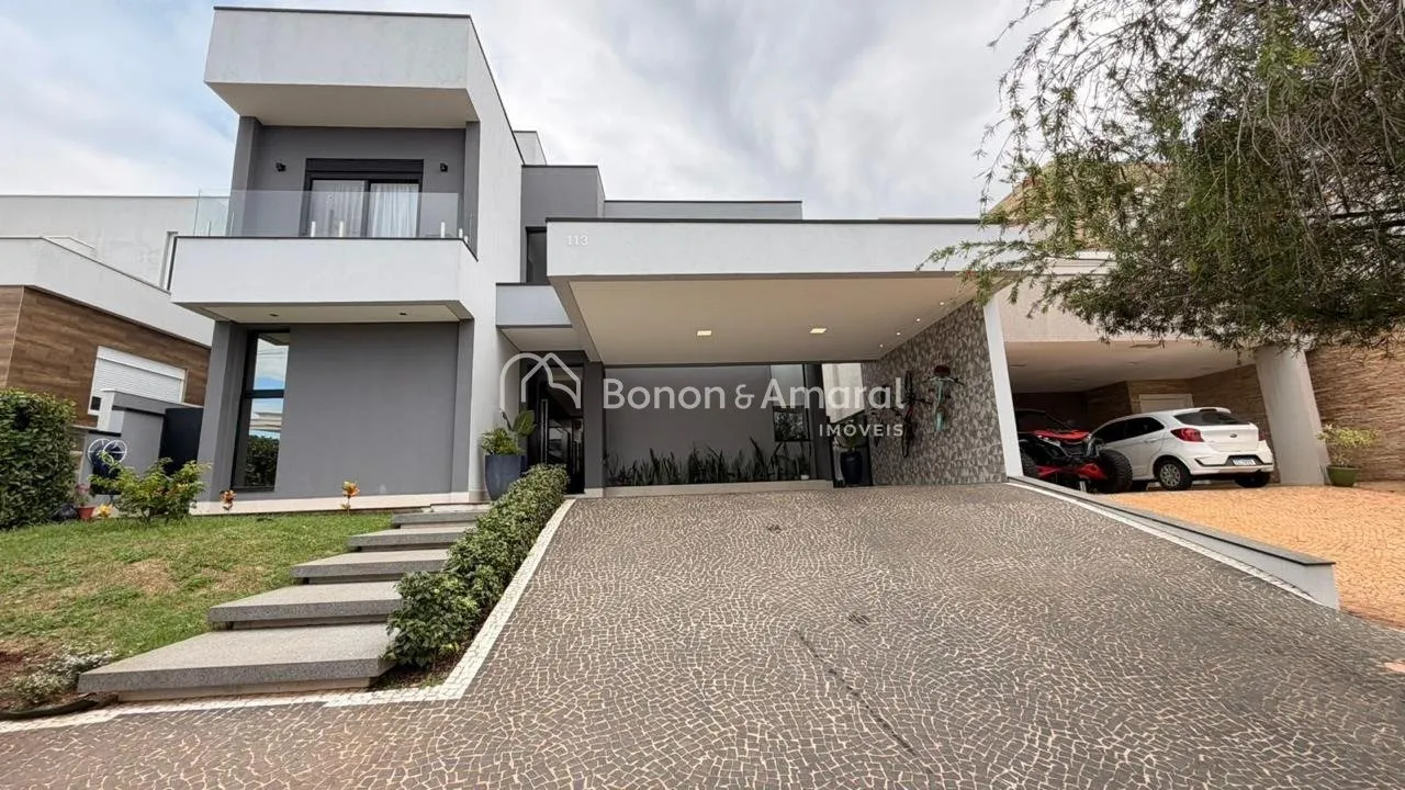 Foto do imóvel Sobrado à venda com 03 dormitórios no Condomínio Villa Lobos em Paulínia SP em Rua Baden Powell, 123 - Parque Brasil 500, Paulínia - SP