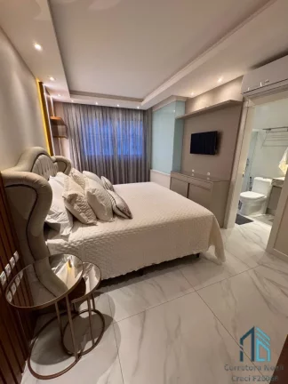 Imagem Apartamento lindo, 03 suítes, 03 vagas, Mobiliado, Meia Praia em Itapema SC