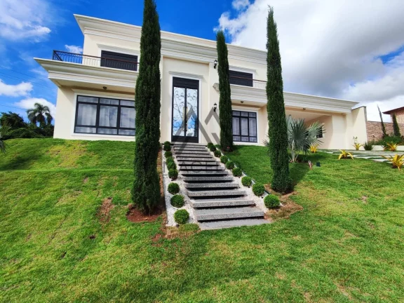 Imagem Casa de Luxo com Vista para a Cuesta e Lago - Ninho Verde 2, Pardinho/SP.