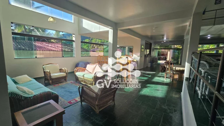 Imagem Casa com 7 dormitórios à venda, 415 m² por R$ 2.500.000,00 - Condomínio Recanto da Lagoinha - Ubatuba/SP