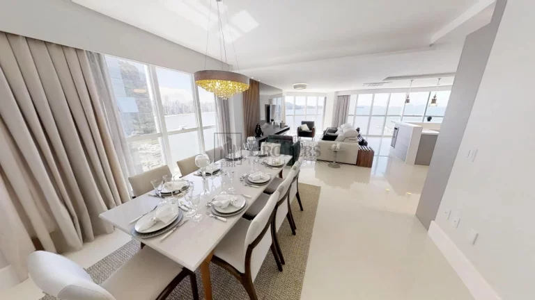 Imagem Apartamento mobiliado com vista mar e 4 suítes em Balneário Camboriú.