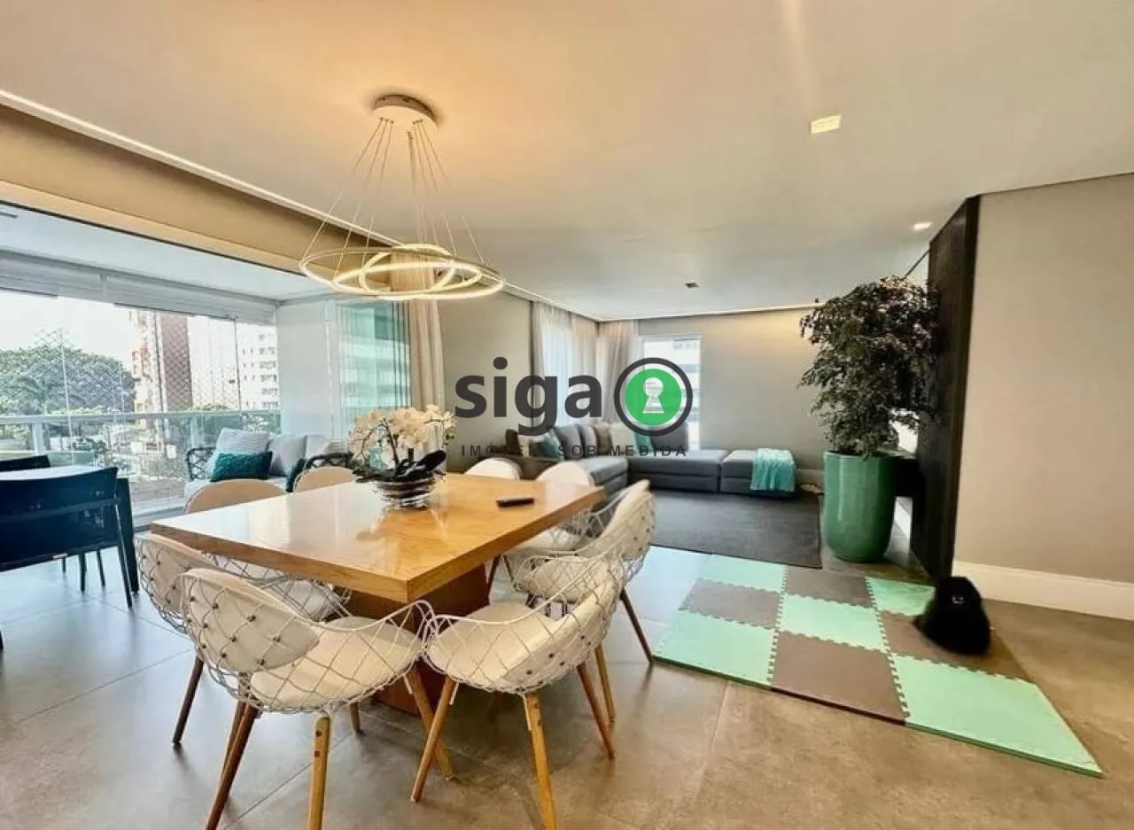 Imagem Apartamento à venda no Brooklin | 4 dormitórios (3 suítes) | Terraço envidraçado | Alto padrão