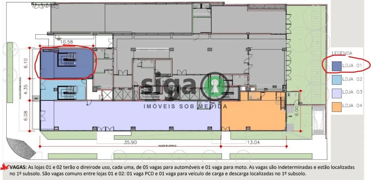 Imagem Loja comercial para venda ou locação no Itaim Bibi fachada ativa, São Paulo - SP