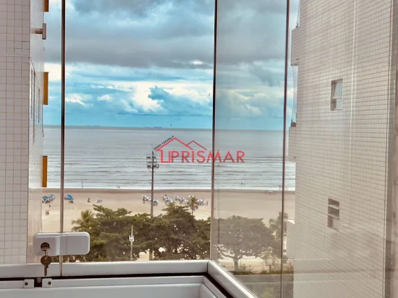 Imagem Apartamento Mobiliado Frente ao mar no José Menino - SantosSP