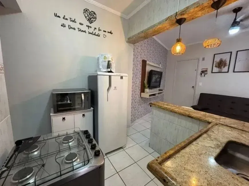 Imagem Apartamento com 1 Quarto à Venda, 32 m² em Tupi - Praia Grande